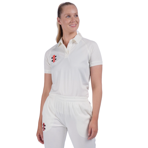 Gray-Nicolls Matrix V2 Short Sleeve Ladies Cricket Shirt