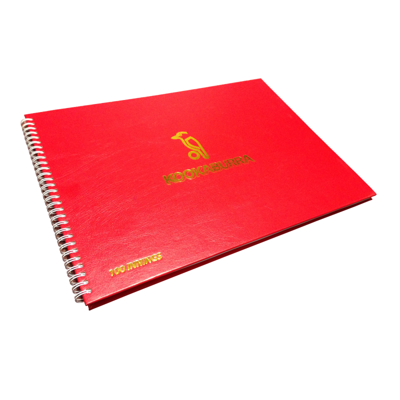 Kookaburra Scorebook Wirebound (100 Innings)